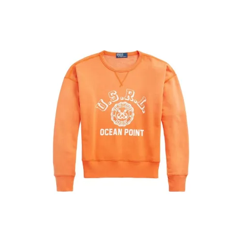 Polo Ralph Lauren SS24 Sweatshirt Men's Orange
