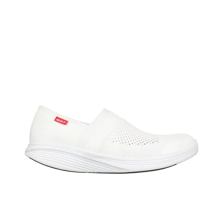 MBT Cushioning Breathable Height Increasing Rebound Low Top Outdoor Shoes Women's White-1