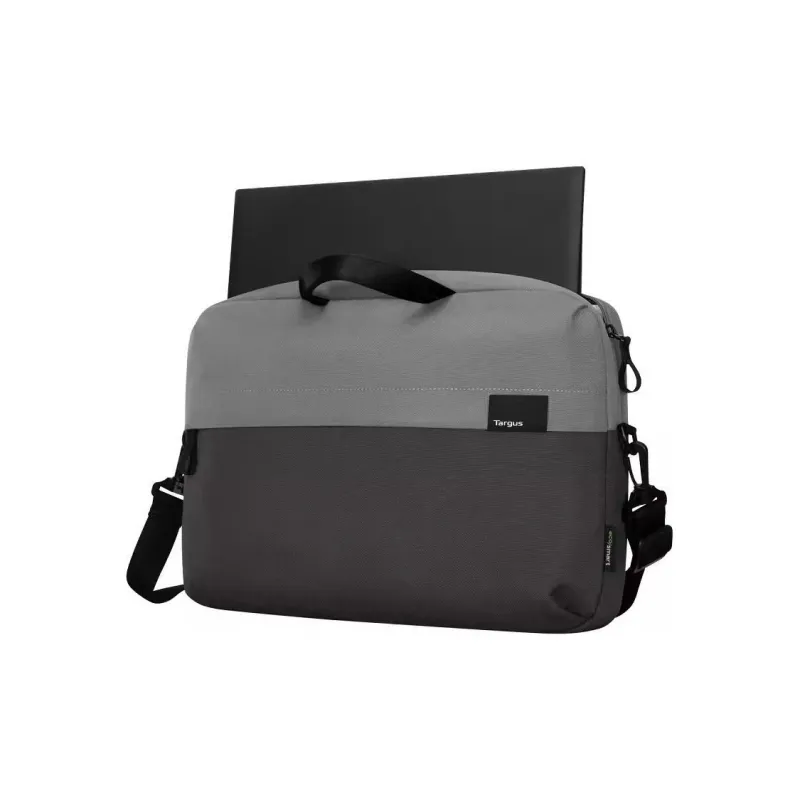 TARGUS Polyester Laptop Briefcase Bag Unisex Light Gray-7