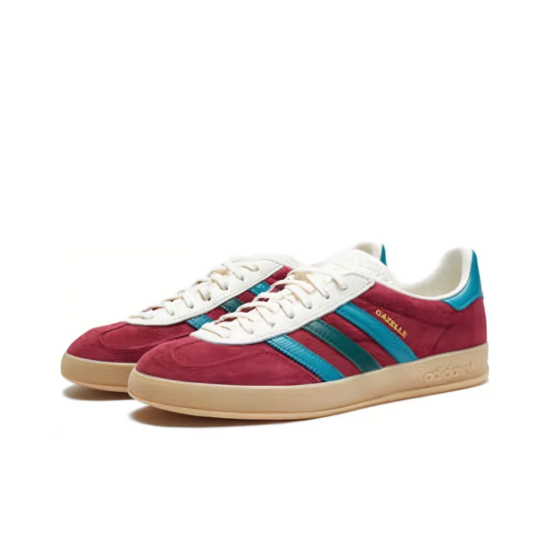 Adidas Gazelle Indoor Collegiate Burgundy Arctic Fusion-2
