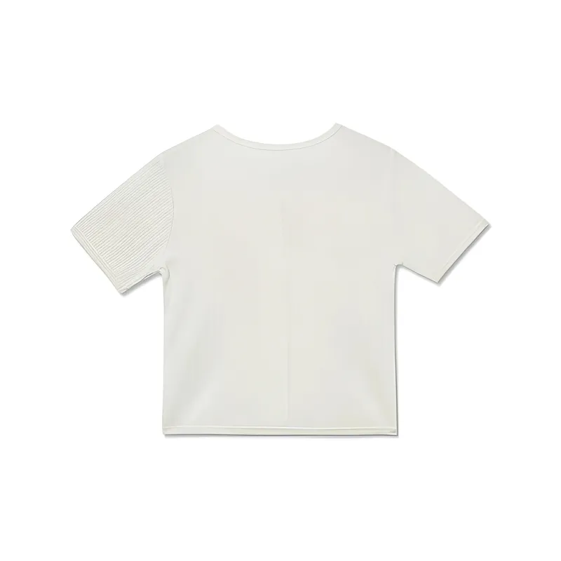 Converse Crop Tops Women's White-1