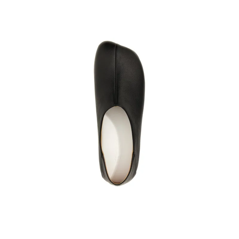 MM6 Maison Margiela Anatomic Leather Slippers-3
