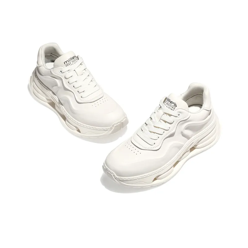 MILLIE'S Abrasion-Resistant Low-Top Chunky Sneakers Men's-8