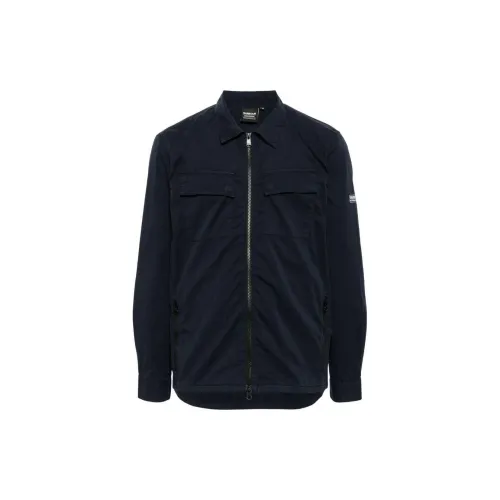 BARBOUR Jackets Men Navy