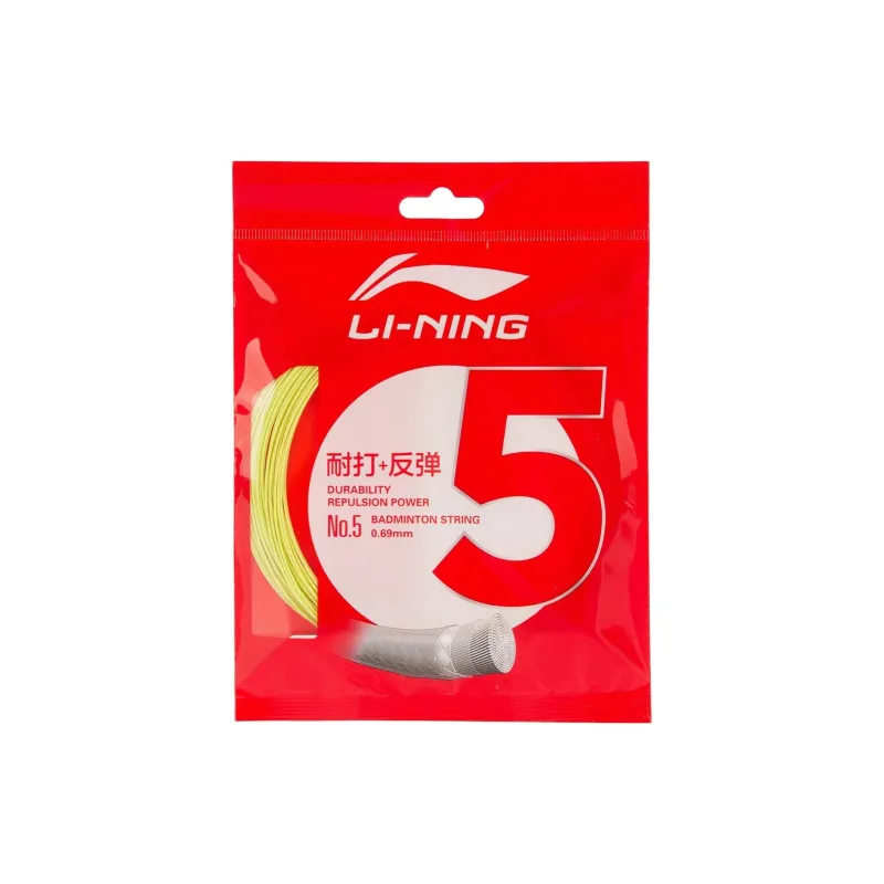 LiNing Badminton Series Stretchable And Durable Badminton Racket Strings Nylon Unisex 10m/33feet-3