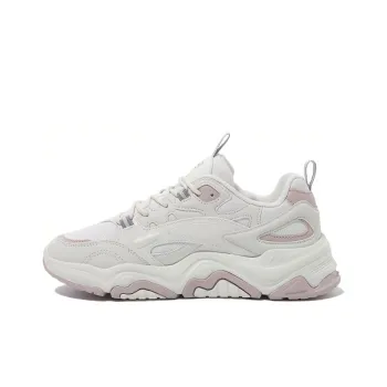 FILA Tiny Rumble Anti Slip Wear Resistant Low Top Casual Shoes Unisex Pink