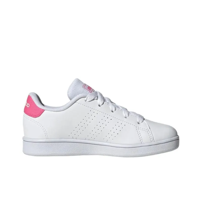 Adidas Advantage Cloud White Pulse Magenta Wonder Quartz GS-1