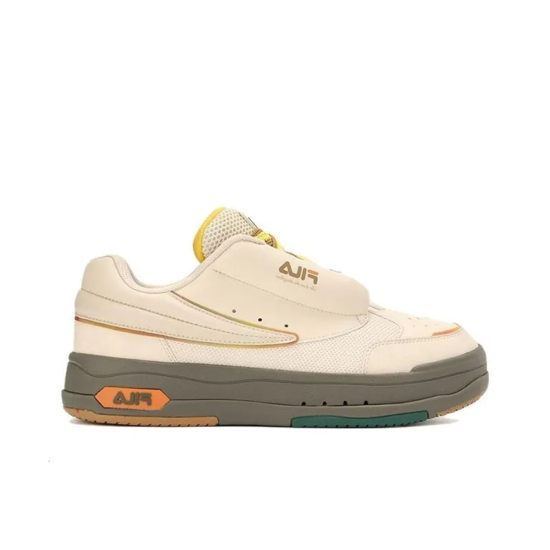 FILA Mix Low Skate Shoes 'Cream White'-1