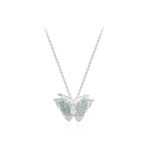 The Star of the Water Shell Jade Necklaces Unisex