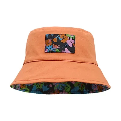 LOST PATTERN Cotton/Other Bucket Hats Women's Salmon Pink-0