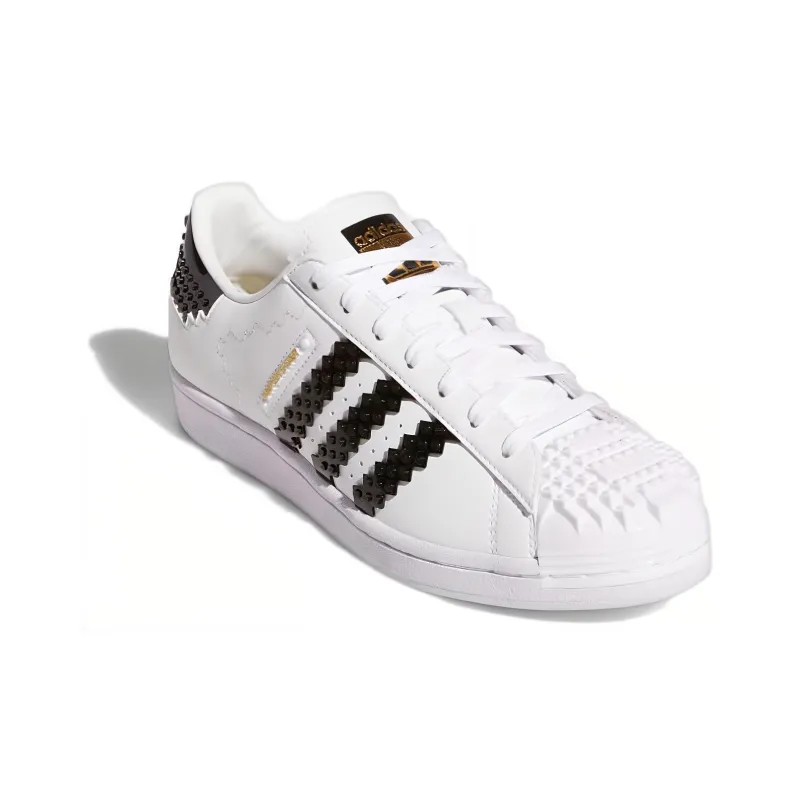 Adidas Superstar Lego White Black-2