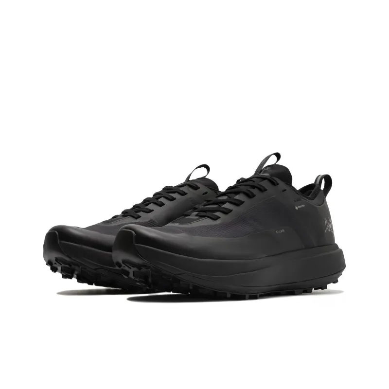 Arcteryx SYLAN Abrasion-Resistant Low-Top Running Shoes Men's Black-1