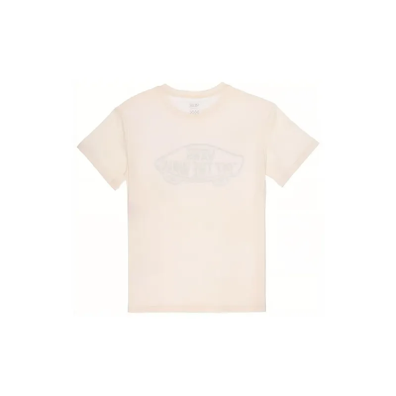 Vans Set in Sleeve T Shirt Women's Ecru-1