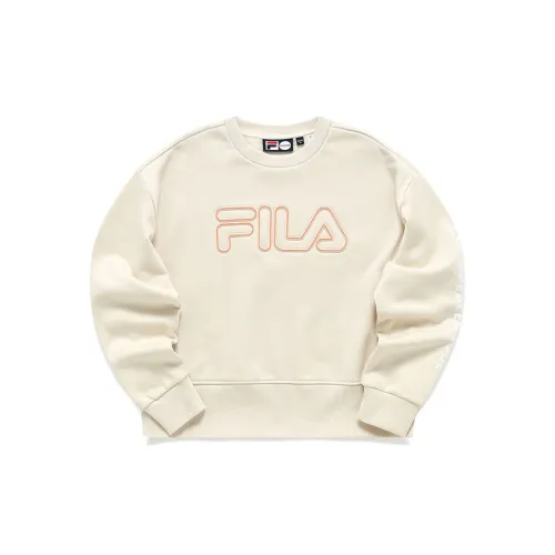 FILA FUSION Sweatshirts Women's Stone Cream