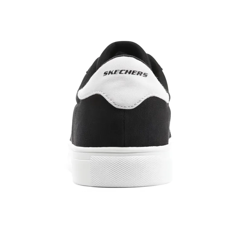 Skechers BONNITTO Slip Resistant Cushioning Abrasion Resistant Breathable Low Top Skateboard Shoes Men's Black-3