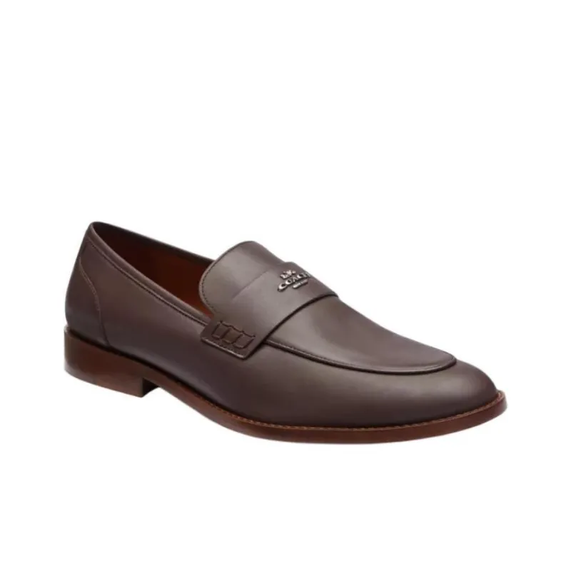 COACH Damien Loafers Men's Brown-2