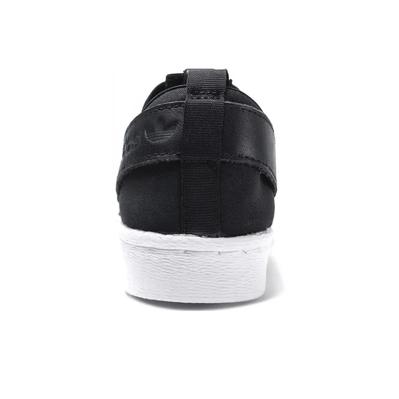 Adidas Superstar Slip On Core Black Cloud White Women's-3