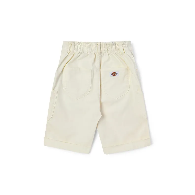 Dickies Cargo Shorts Women's White Egret White-1