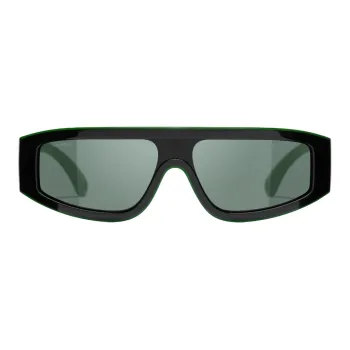 CHANEL Rectangular Sunglasses Unisex Black
