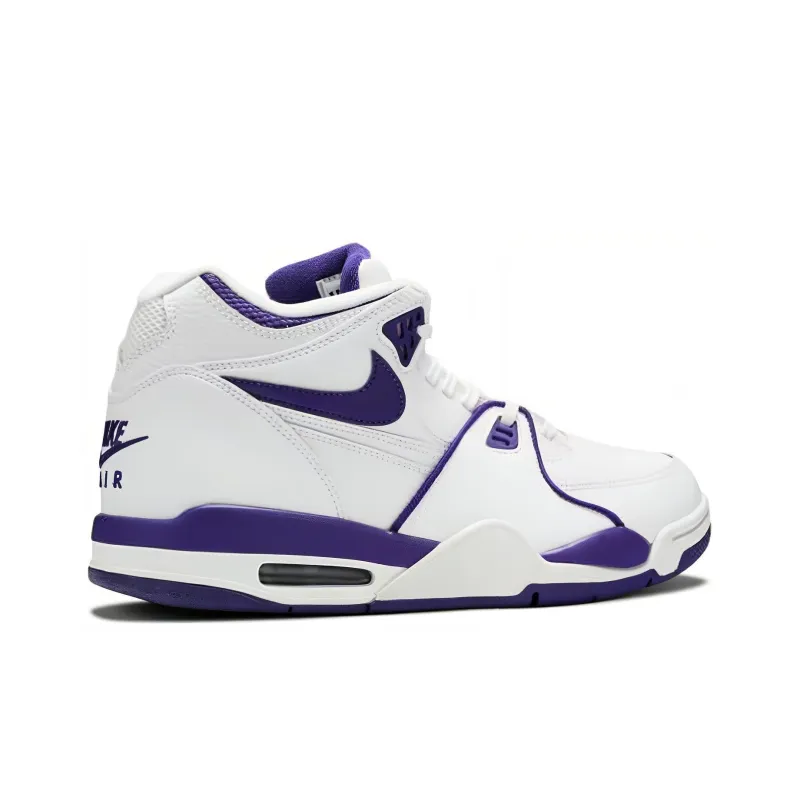 Nike Air Flight '89 White Court Purple-3