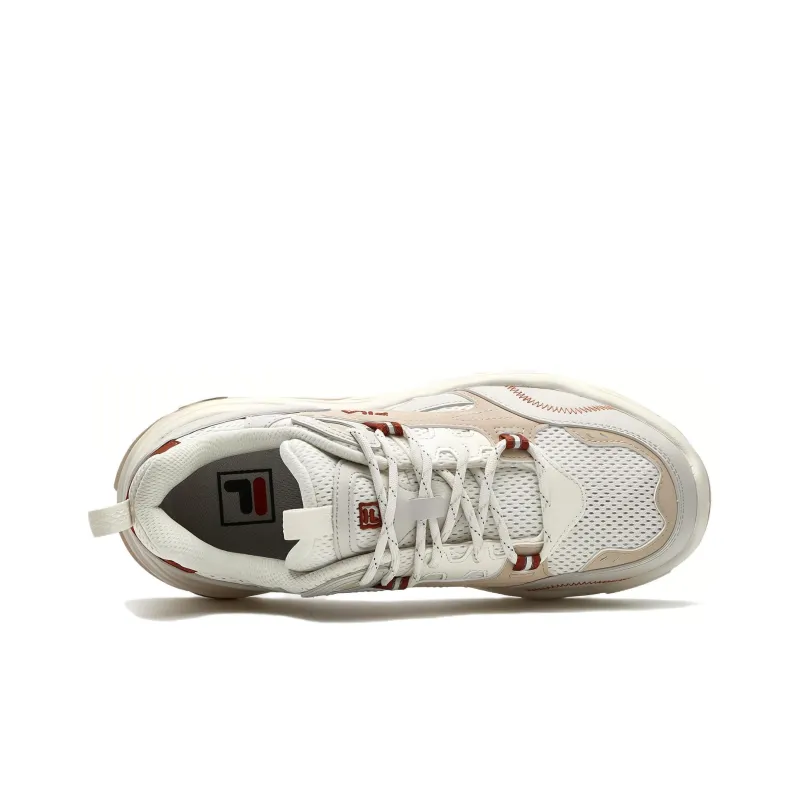 FILA Collina Sneakers 'White Grey Beige' Women's-2