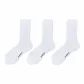 3 Pack White Knee-High