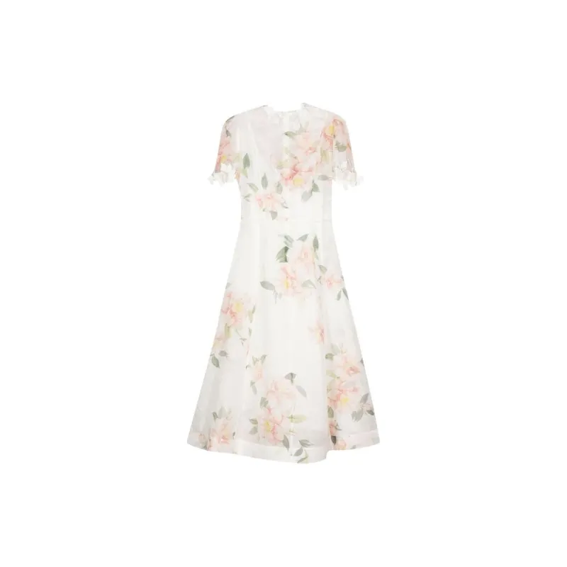 Zimmermann Liftoff Flower Midi Dress-1