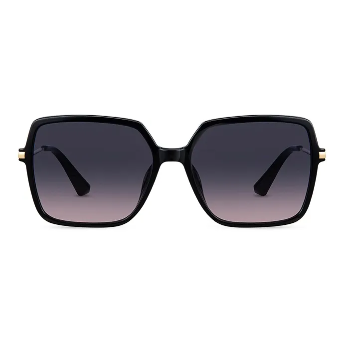 HORIEN Square Sunglasses Unisex-2