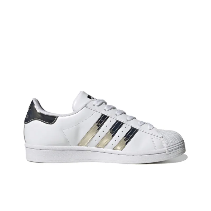Adidas Superstar Cloud White Silver Metallic Women's-1