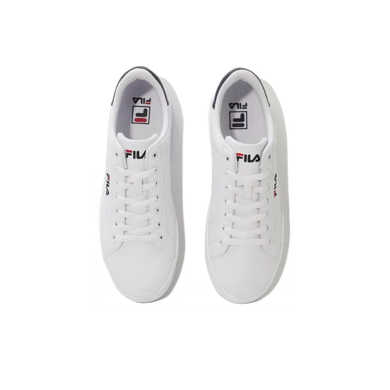 FILA Court Deluxe V2 Thermal Slip Resistant Low Top Skateboard Shoes Unisex White-3