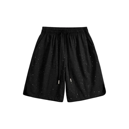 HALEBOSS Casual Shorts Unisex Black