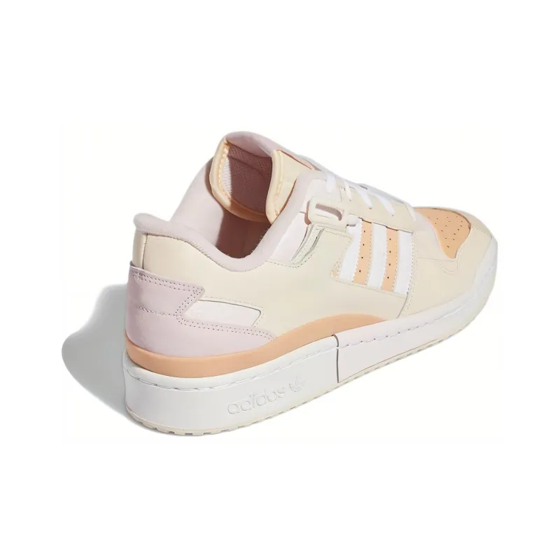 Adidas Forum Exhibit Low Ecru Tint Halo Amber-3
