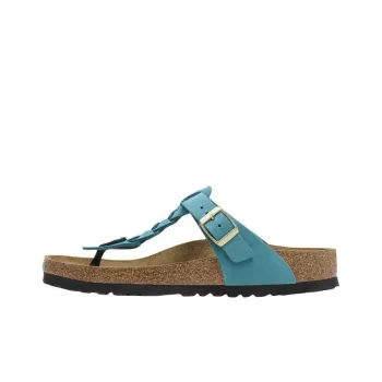Birkenstock Gizeh Flip Flops Women's Blue