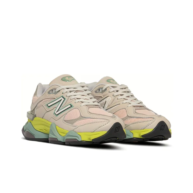 New Balance 9060 Moonbeam Vintage Rose Lime-2