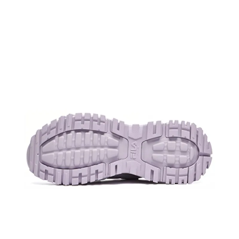 FILA FUSION Bianco Mule Shoes 'Purple' Women's-5