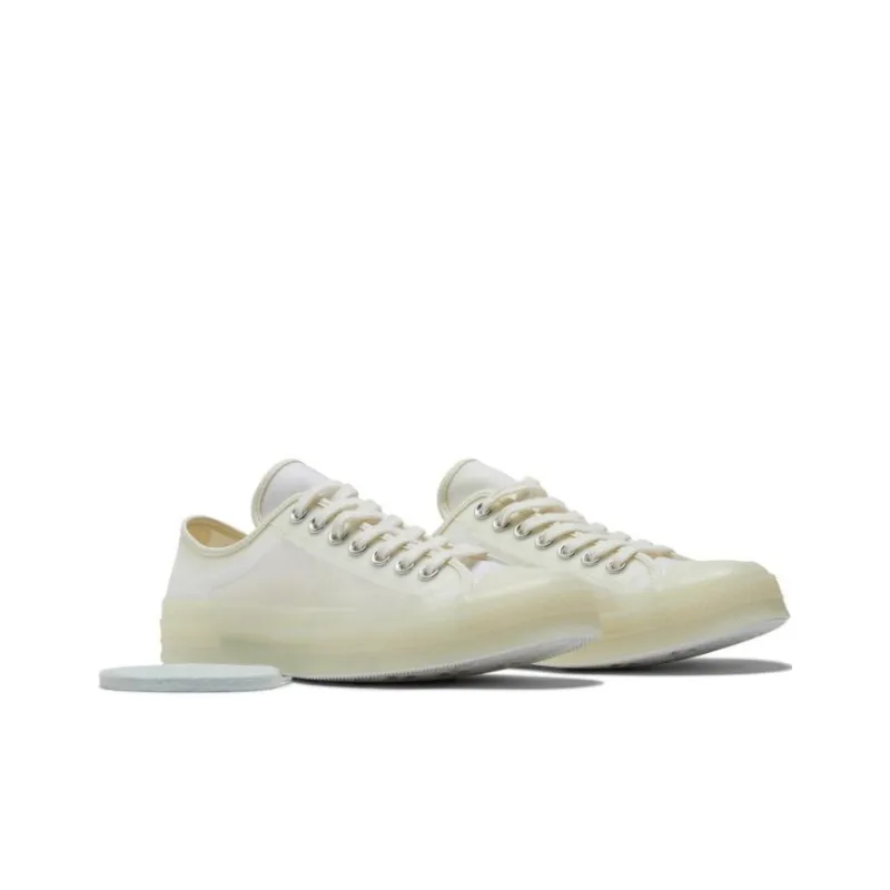 Converse Chuck 70 Hi Translucent Canvas Sneakers 'Egret'-3