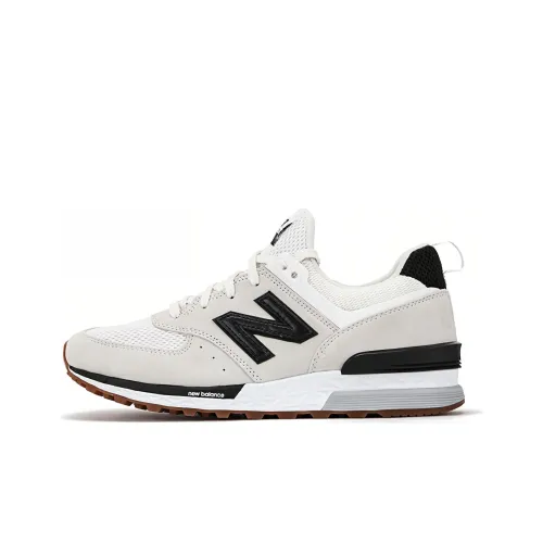 New Balance 574 Beige Black White