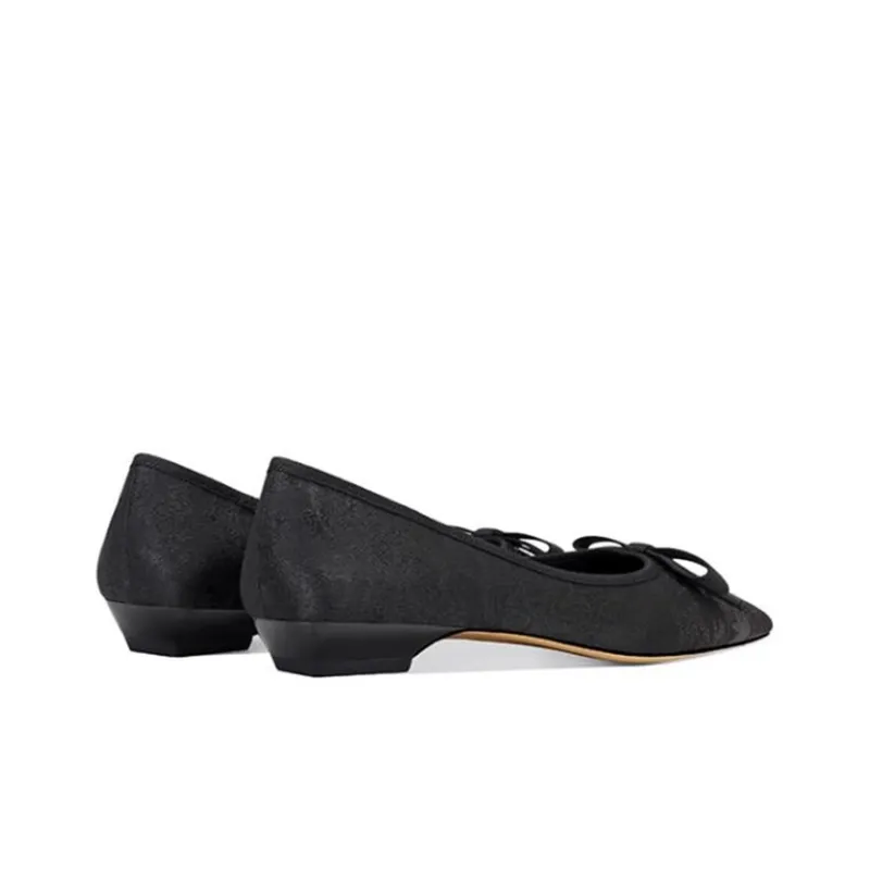 JESSICA SOPHIA Casual Single Shoes 2cm Women's Black-3
