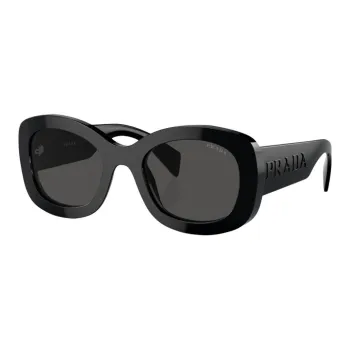 PRADA Oval Frame Sunglasses