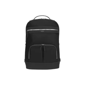 TARGUS Nylon And Leather Backpack Medium Size Women's Black