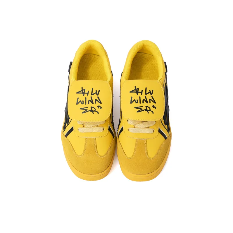 KILLWINNER Skateboard Shoes Unisex Low Top Yellow/Black-3