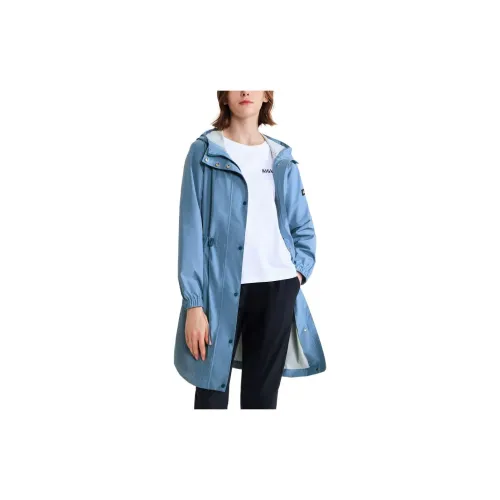 AIGLE Windbreaker Jackets Women's Harbor Blue