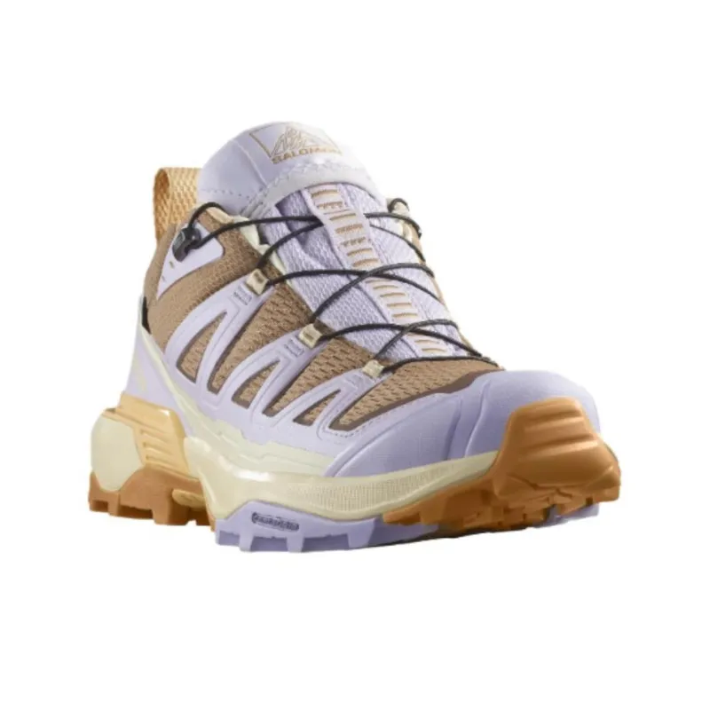 SALOMON EDGE GORE TEX Slip Resistant Low Top Outdoor Shoes Women's Natural Brown-1