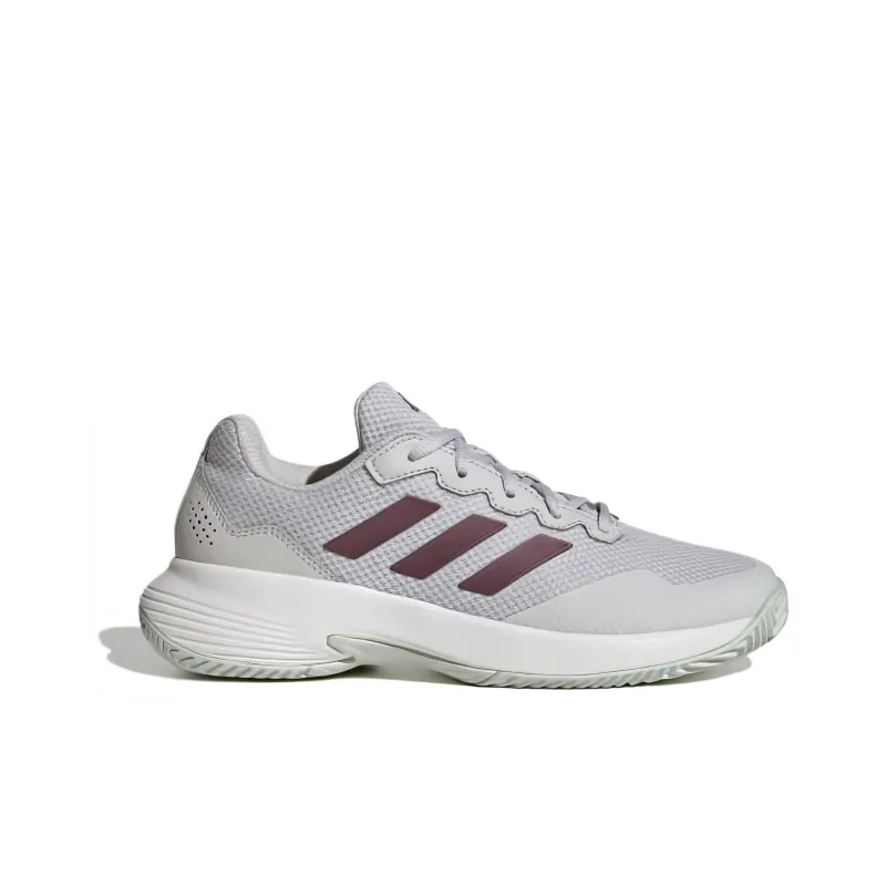 Adidas Gamecourt 2.0 Grey Aurora Met. Core White Women's-1