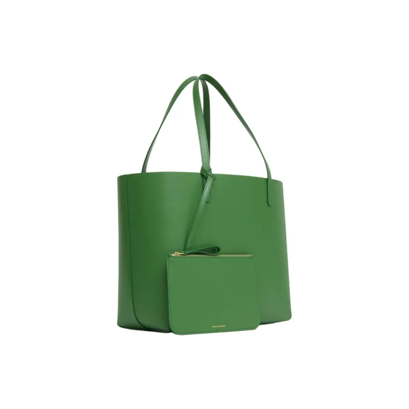 MANSUR GAVRIEL Cotton Tote Bag Shopping Bag Handbag Large Size Women's Mint And Light Green-1