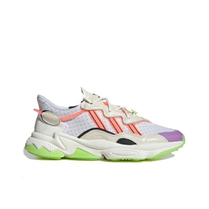 Ozweego Adidas Originals 'Signal Green Purple'-1
