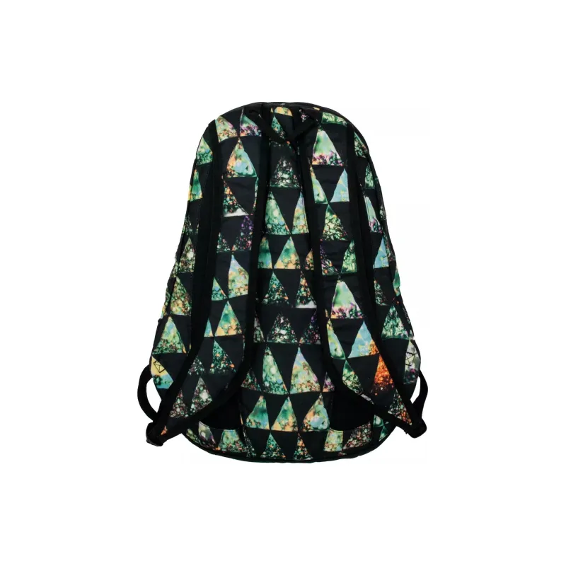 Nike Polyester Backpack Regular Unisex Black Multicolor Print-1
