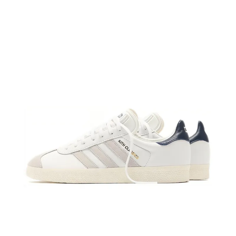Adidas Gazelle Kith Classics Program White Navy-4