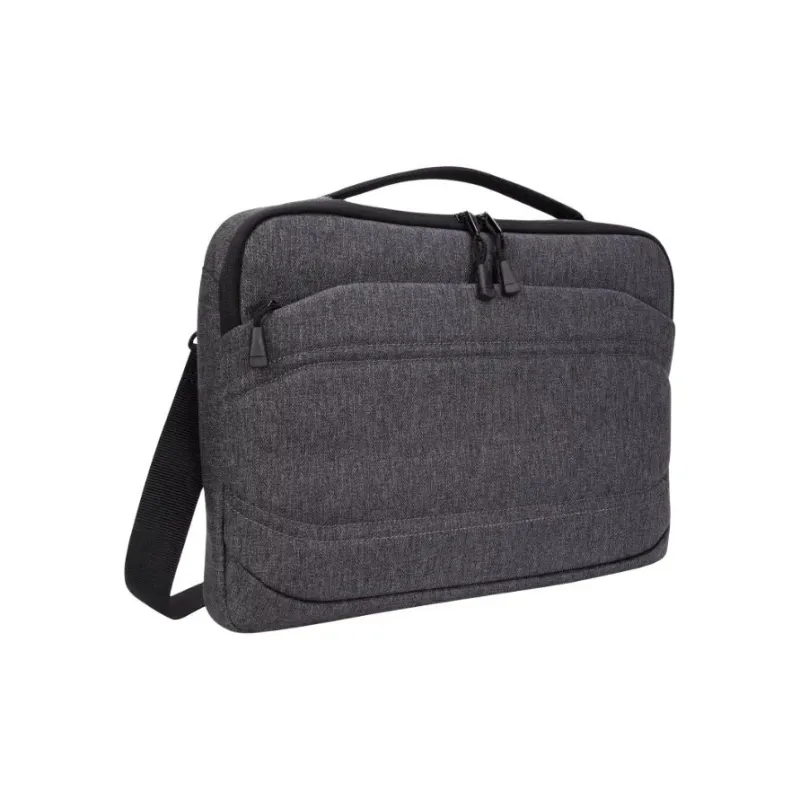 TARGUS Polyester Laptop Bag Medium Size Unisex Gray/Red-1