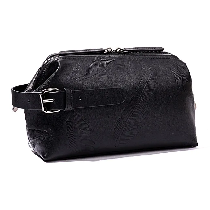 DOSRFINI Genuine Leather Cow Leather Clutch Regular Men's-1